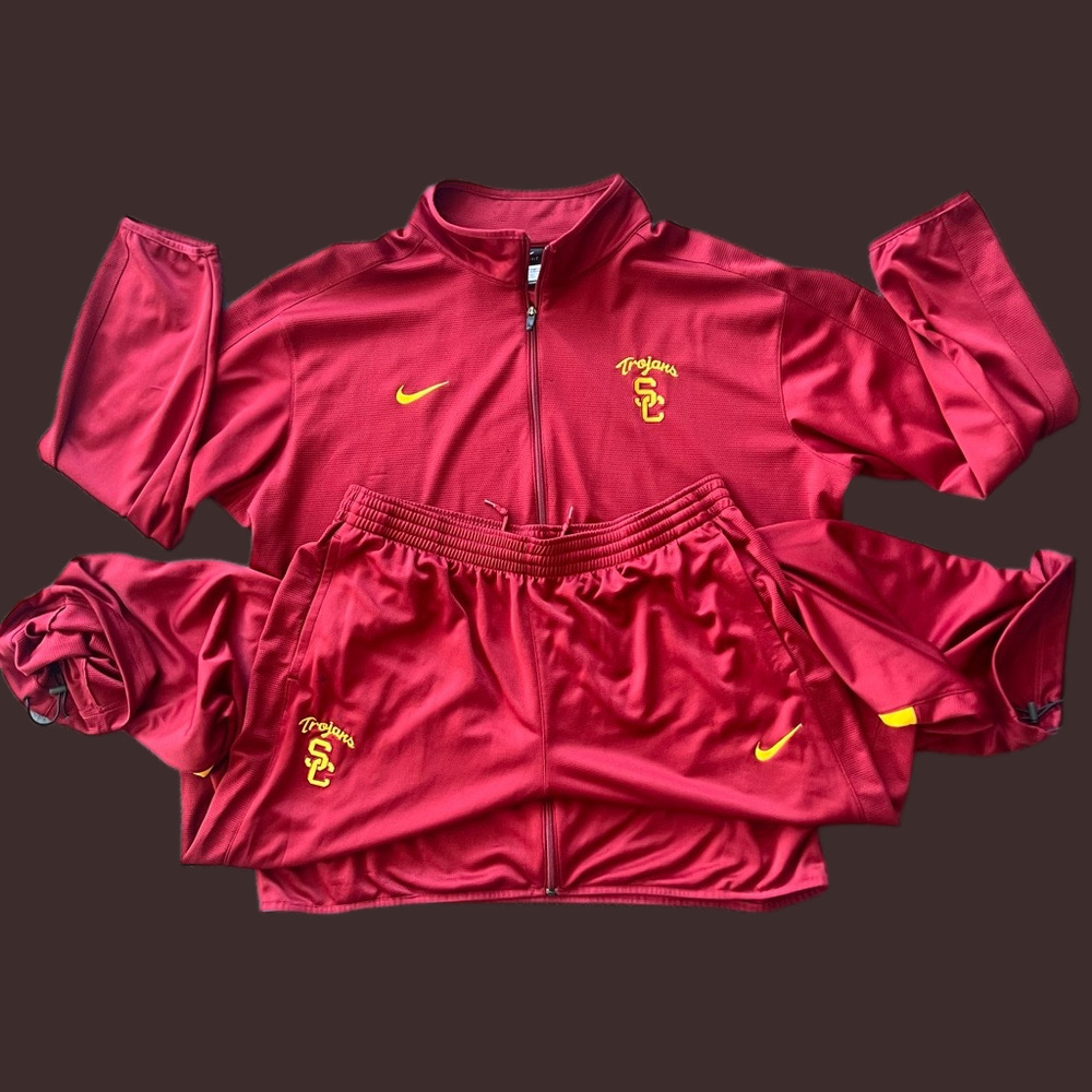 USC Trojans Official Athletics Dept Nike DriFit Team Sweatsuit